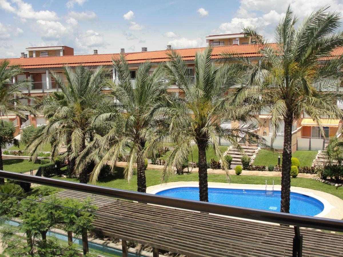 Acogedor Apartamento Con Piscina En Vilafortuny, Cambrils Buitenkant foto