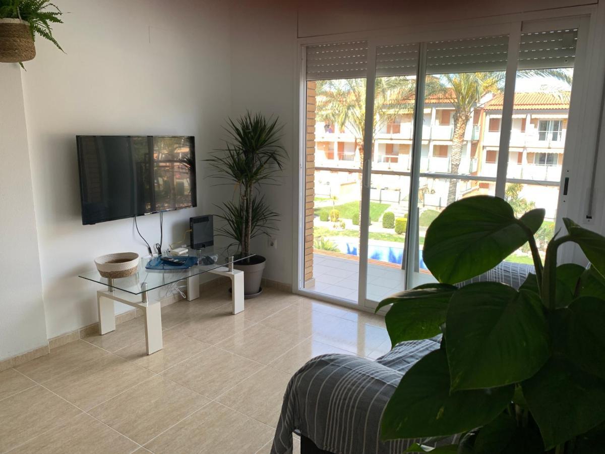 Acogedor Apartamento Con Piscina En Vilafortuny, Cambrils Buitenkant foto