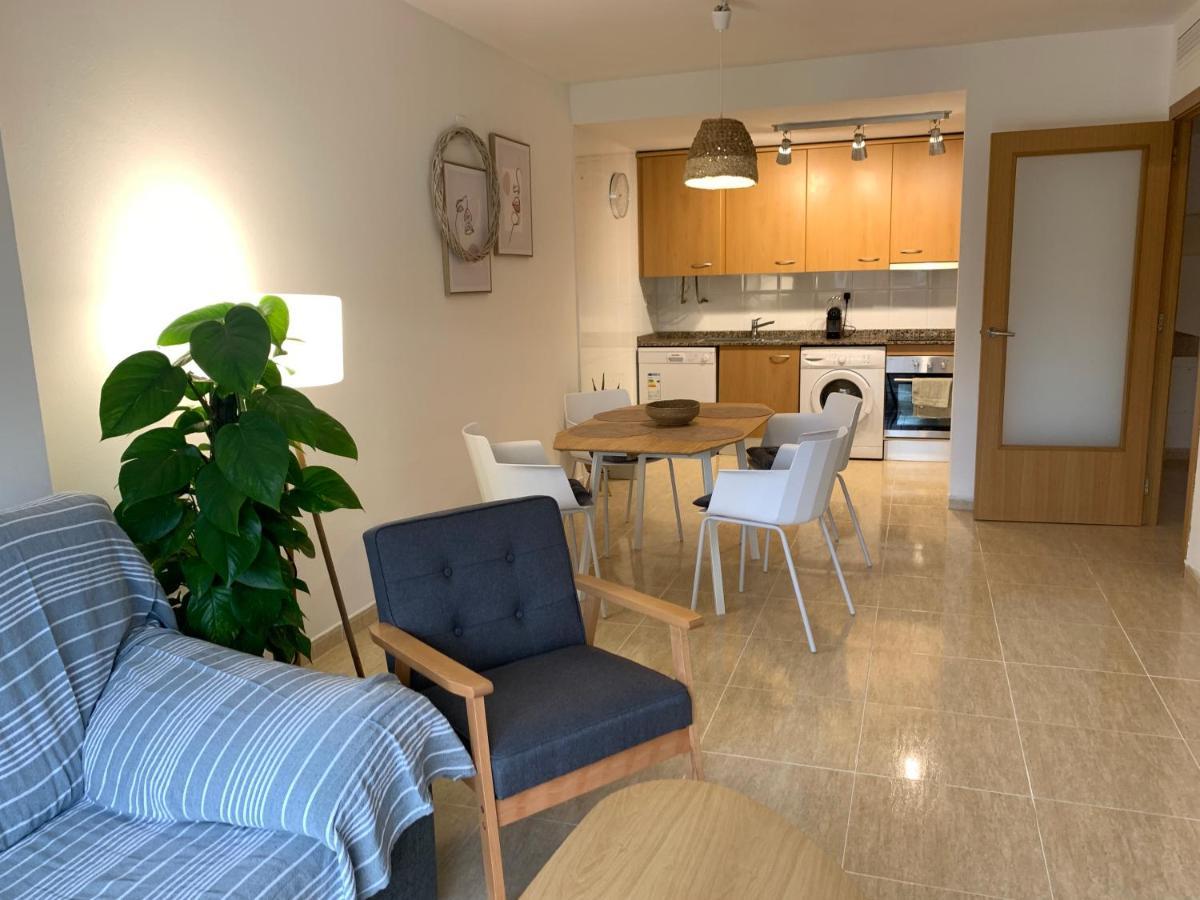 Acogedor Apartamento Con Piscina En Vilafortuny, Cambrils Buitenkant foto